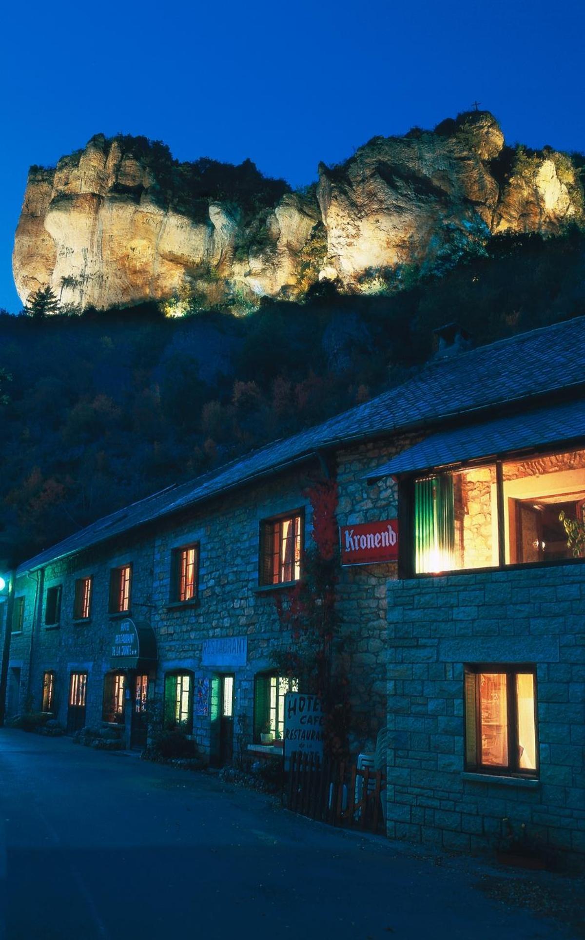 Hotel De La Jonte Meyrueis Bagian luar foto